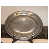 Oval Pewter Platter