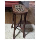 Small Table with Brass Insert