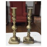 Pair of Brass Candlesticks