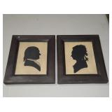 Thomas and Martha Jefferson Silhouelles