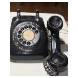 Rotary Telephone with Shoulder Rest
