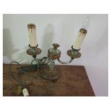 Double Candle Electric Lamp