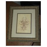 Print Fleur de Lis