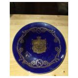 Blue Napoleon Plate