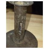Hog Scraper candle holder