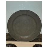 18.25' Round Pewter Charger