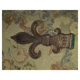 Fleur de Lis Gate Toper
