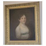 Oil Painting Lady with Beads