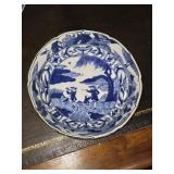 Blue and White Porcelain Bowl