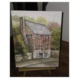 Hillard 1977 Print has an easel