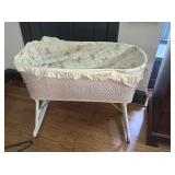 Wicker Baby Bassinet