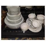 Set of Dishes Rose China Colebrook