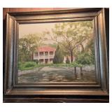 Oil Painting White House
