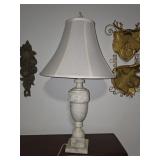 White Alabaster Lamp