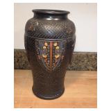 Tall Black Vase
