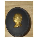 Wedgewood Black Trinket Box Small