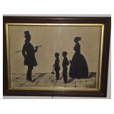 Silhouette of Family