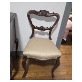 Balloon Back Mahogony Chair