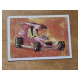 1970 Monogram Models trading card 'Pie Wagon'