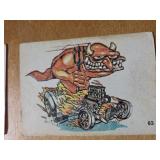 1970 Donruss Odder Odd Rods trading card sticker