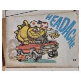 1970 Donruss Odder Odd Rods trading card sticker