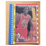 1987 Fleer Michael Jordan basketball sticker (#2)