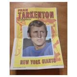 1971 Topps Football Pin-Ups Poster Fran Tarkenton