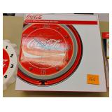Dynamic Ribbon Vintage Neon Coke Clock