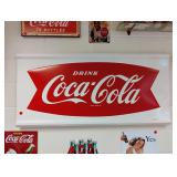 Robertson 10-63 Fishtail Coke Sign