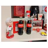 Shelf of Coke Memorabilia