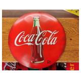 Round Coke Sign