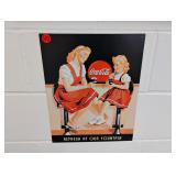 Metal Coke Sign