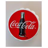 Round Bottletop Coke Sign