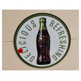 Coke Round Sign