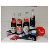 Shelf WIth Coke Memorabilia