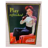 Play Refreshed Coke Sign
