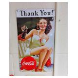 Thank You Coke Sign
