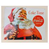 Coke Time Metal Sign