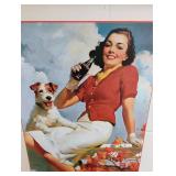 Vintage-Style Wooden Coca-Cola Advertising Sign