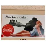 Now for a Coke Metal Sign