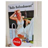 Hello Refreshment Sign
