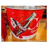 Coke Embossed Ice Bucket