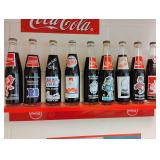 Bottle Collection with Display Shelf