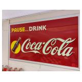 Coca-Cola Embossed Sign