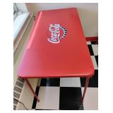 Coke Folding Card Table