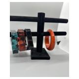 A Collection of Resin Bangles