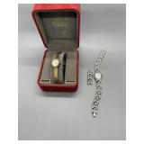 Two Gruen and Caravelle by Bulova Ladies Wristwatc