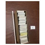 Box of lot of Cards Appears Late 80's-00's