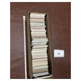 Box of lot of Cards Appears Late 80's-00's