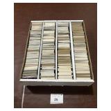 Box lot of Cards Appears Late 80's-00's